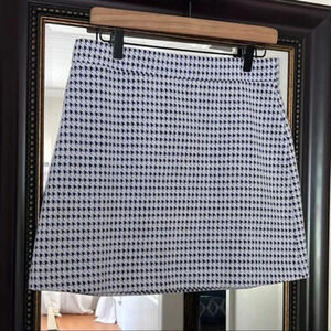 𝅺CROSBY Elastic Waist‎ A line Skirt Size Medium Blue